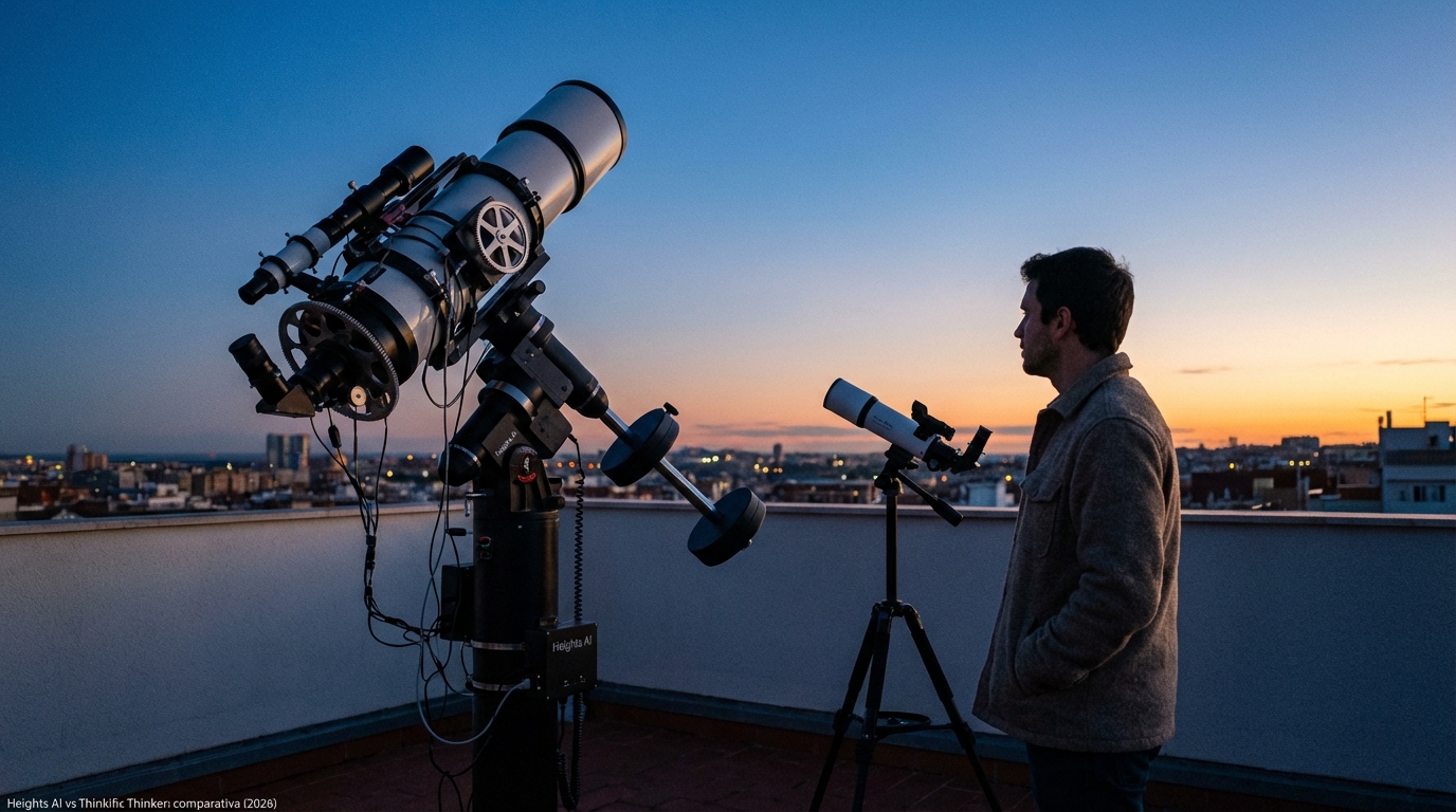 Heights AI vs Thinkific Thinker: comparativa (2026)