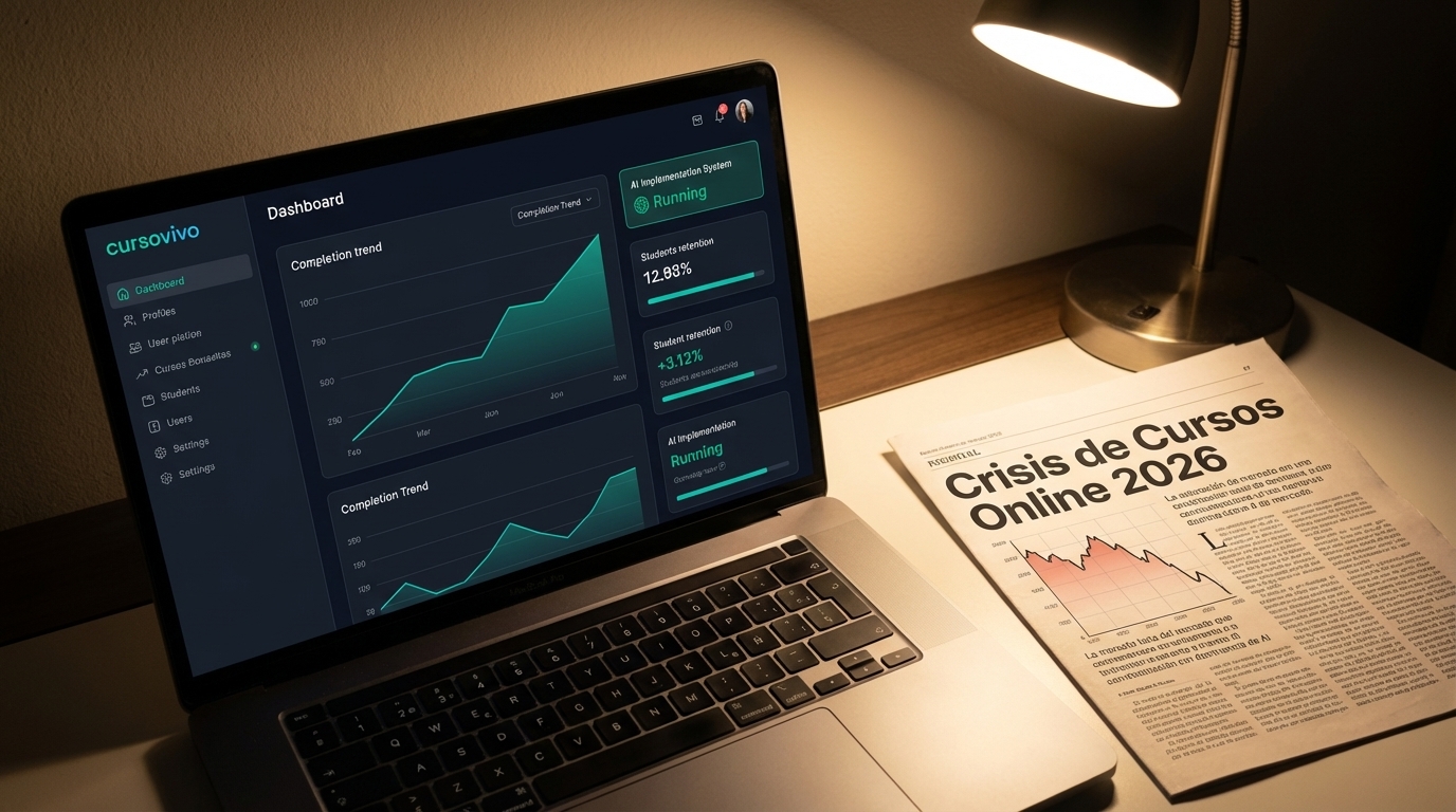 crisis de cursos online 2026 qué hacer