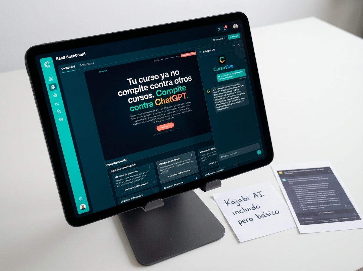 Custom GPT vs Kajabi AI para creadores